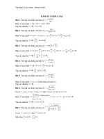 Tập xác định của hàm số lượng giác