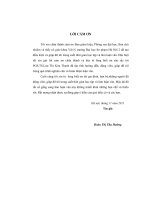 Biểu diễn ma trận của các toán tử sinh, huỷ Boson biến dạng