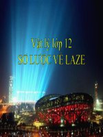 bài giảng vật lý 12 bài 34 sơ lược tia laze