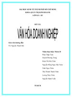 Tổng quan về Văn Hóa Doanh Nghiệp