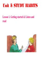 Unit 5: Lesson 1: Read