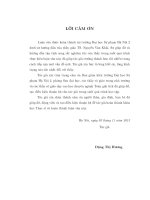 Về phạm vi áp dụng của công thức nội suy newton mốc cách đều