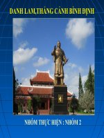 Danh lam,thắng cảnh  Bình Định