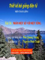 Nhân 1 số với một tổng