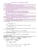 TUYỆT CHIÊU GIẢI NHANH PP QUY ĐỔI VÀ ĐỒ THI ,CHÌA KHÓA VÀNG