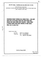 Phương pháp thống kê, phân tích các kết quả sử lý và khai thác dữ liệu điều tra khảo sát đặc điểm quy hoạch kiến trúc 8 vùng sinh thái đặc trưng ở Việt Nam