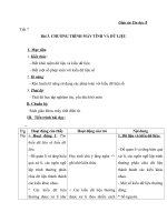 giáo án tin học 8 bài 3 chương trình máy tính và dữ liệu