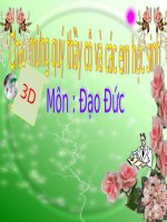 Đạo đức Biết ơn các thương binh liệt sĩ