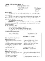 giáo án lớp 4 đầy đủ các môn tuần 3