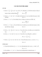 các câu hỏi phụ trong khảo sát hs