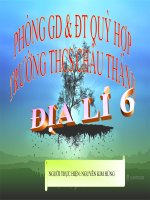 Bài 14: Địa hinhg bề mặt trái Đất