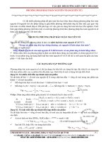 Phương pháp bảo toàn nguyên tố