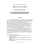 Đề tài tìm hiểu hoạt động PR (quan hệ công chúng) của các doanh nghiệp kinh doanh xuất bản phẩm