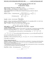 50 đề luyện thi ĐH