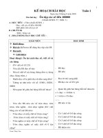 giáo án toán lớp 4 kì I chuẩn