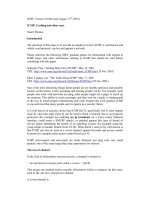icmp crafting and other uses