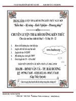 BÀI TOÀN VỀ HIĐROCACBON  PHƯƠNG PHÁP