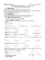 Đại số 9 tuần 18