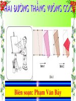 Hai đường thẳng vuông góc ( hình học 7)