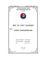 video conferencing luận văn tốt nghiệp đại học( lê bá quân)