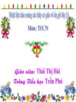 Phép chia hết - Phép chia có dư