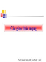 Các giao thức mạng máy tính