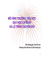 Tập huấn chương trình Seqap