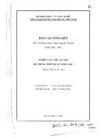 Nghiên cứu chế tạo thử hệ thống thiết bị sấy phun ADU
