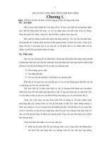 đáp án đề cương môn công nghệ phần mềm