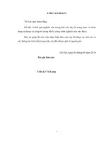 Đánh giá hiệu quả kinh tế  xã hội  môi trường của dự án xây dựng nhà vệ sinh nông thôn tại xã cẩm hưng – huyện cẩm xuyên  tỉnh hà tĩnh