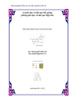 phương pháp giải toán hóa học