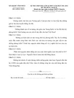 đề và đáp án học sinh giỏi môn lịch sử lớp 12 sở vĩnh tường năm 2012