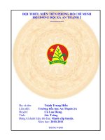 Sổ liên đội 2010-2011