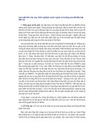 Đề tài lãi suất trần cho vay kinh nghiệm nước ngoài và hướng sửa đổi bộ luật dân sự