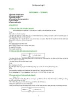 On Tieng Anh 9 - Dau nam