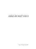 Giao an N Van 9(cuc hay)