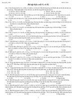 Bài tập hiệu suất