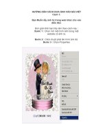 HƯỚNG DẪN CÁCH ĐƯA ẢNH VÀO BÀI VIẾT