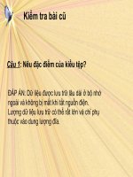 Bai 16.Ví dụ và làm việc với tệp