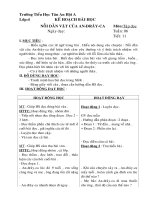 giáo án lớp 4 đầy đủ các môn tuần 6