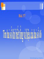 BÀI 12: TÌM HAI SỐ KHI BIẾT TỔNG VÀ HIỆU
