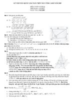 Đề thi MTBT cấp toàn quốc