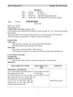 NV8 Tuần 1,2 (Chuẩn KTKN)