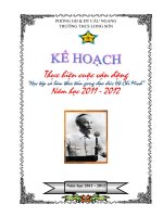 Bìa-Kế hoạch thực hiện cuộc vận động 