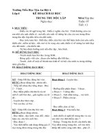 giáo án lớp 4 đầy đủ các môn tuần 7