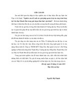 nghiên cứu đề xuất các giải pháp quản lý dự án công trình thủy lợi cửa đạt thanh hóa trong giai đoạn khai thác vận hành