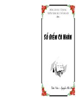 Bìa sổ điểm cá nhân