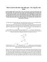 Một số cách ôn thi môn Toán hiệu quả