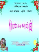 Ôn tập dấu hai chấm