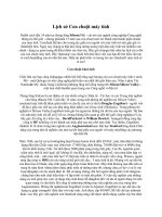 Lịch sử con chuột máy tính